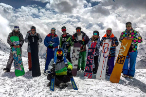 Shemshak Ski Resort in Iran