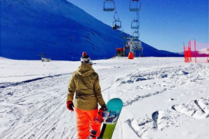 Shemshak Ski Resort in Iran