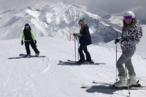Shemshak Ski Resort in Iran