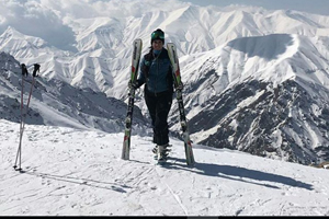Shemshak Ski Resort in Iran